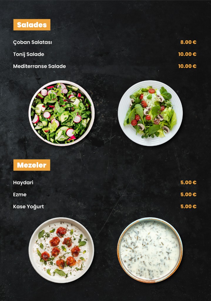 Salades & Mezeler